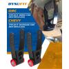 image2quot Rear Drop Shackles for 19992019 Silverado 1500 Dynofit 1quot2quot Lowering Shackle Kit Adjustable Compatible with Chevy Silverado 1500 GMC Sierra 1500 Replacement  410520 Set of 2 Pcs