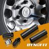 imageDYNOFIT 6 Spline Tuner Lug Nuts Key for Wrench with 34 inch 19mm and 1316 inch21mm Hex Aftermarket Lugnuts Socket Replacement Tool for 12 inch 12x15 12x125 Lug Nut 1 Year WarrantyBlack