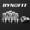 imageDynofit 12mmx15 Stock Lug Nuts For Escape 20012019Focus 20122018Fusion 20062019 OnePiece Style OEM Wheel Nuts Replace for Factory Nut Compatible with Ford Lincoln MKC MKZ Work on ALSteel RimSilver