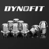 imageDynofit 12mmx15 Stock Lug Nuts For Escape 20012019Focus 20122018Fusion 20062019 OnePiece Style OEM Wheel Nuts Replace for Factory Nut Compatible with Ford Lincoln MKC MKZ Work on ALSteel RimSilver