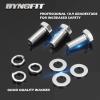 imageDynofit 2 Inch Leveling Lift Kit for Toyota Tacoma 20052023 4Runner 20032024 and FJ Curise 20072015 Raise Front Suspension 2in Set of 2Pcs Forged Aluminum Strut Spacers Level Kit2 inch