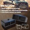 imageDynofit 2 inch Rear Lift Blocks for Ram 1500 2WD 4WD 2quot Rear Leveling Block Kit Compatible with 20022008 Dodge Ram 1500 with 916 Extended Round UBolts Lift Block and Square Leaf Spring Ubolt Kit