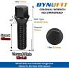 imageDynofit M12x15 ET Lug Bolts Set Compaible with BMW E82 E88 E91 E92 E93 45mm Shank Extended Aftermarket Wheel Bolts for E36 E30 E90 E28 E34 E23 12x15 Conical Seat Shiny BoltsStuds for 20mm Spacer45mm shank  72mm overtall
