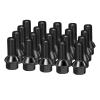 imageDynofit M14x15 Lug Bolts Fit OEM Rims Compatible with Audi A3 A4 A8 S1 S2 S3 S8 20PCS 28mm Shank 17mm Hex R12 Ball Seat Wheel Bolts fit Glof Tiguan GTI Jetta PassatReplacement OE No610319 43160114x15