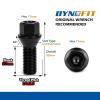 imageDynofit M14x15 Lug Bolts Fit OEM Rims Compatible with Audi A3 A4 A8 S1 S2 S3 S8 20PCS 28mm Shank 17mm Hex R12 Ball Seat Wheel Bolts fit Glof Tiguan GTI Jetta PassatReplacement OE No610319 43160114x15