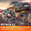 imagedynofit 5x100 5x112 Wheel Spacers for Audi A4 A6 A8 A3 S4 S6 S8 A6 Allroad TT 2PCS 20mm Hubcentric Forged Spacers with VW Jetta Golf Tiguan Beetle CC 571mm Hub Bore 5 Lug wo Lug Bolts