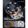 imagedynofit 6x55 Forged 15inch Hubcentric Wheel Spacer for 20192024 Ford Ranger Xlt Lariat Raptor 6x1397 Tire Spacers M12x15 Studs 931mm Hub Bore for 20212024 Ford BroncoExcept BroncoSport4Pcs
