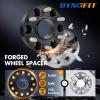 imagedynofit 6x55 to 6x55 Forged 2inch Wheel Spacers Adapters for 19992025 Silverado 1500 Sierra 1500 Yukon 20192025 Ram 1500  Set of 4 Compatible with Chevrolet GMC Cadillac Ram 6x1397 M14x15 Studs15 inch hubcentric