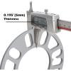 imagedynofit Universal 5mm Wheel Spacers for 4 Lug ampamp 5 Lug Wheels Fit for 4x98 4x100 4x108 4x110 4x112 4x1143 4x120 5x100 5x108 5x110 5x112 5x1143 5x115 5x118 5x120 Bolt Patterns 2Pcs1