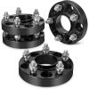 imagedynofit 5x45 Wheel Spacers for Hyundai Elantra Sonat and Genesis Coupe 1 Inch 5x1143mm PCD 671 Hub Bore Wheel Adapter Compatibility with Ford Fusion Escape Mazda Jeep Kia M12x15 Stud1 inch