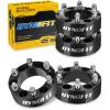 imagedynofit 6x55 to 6x55 Forged 2inch Wheel Spacers Adapters for 19992025 Silverado 1500 Sierra 1500 Yukon 20192025 Ram 1500  Set of 4 Compatible with Chevrolet GMC Cadillac Ram 6x1397 M14x15 Studs2 inch no hubcentric