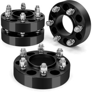 imageDynofit 15in 6x135 HubCentric Wheel Spacers for F150 871mm Hub Bore M14x20 Thread Forged 6Lug Wheel Adapters for 2015 F150 Expedition ampamp Navigator Set of 4 Pcs Spacers15 Inch 20152025 F150