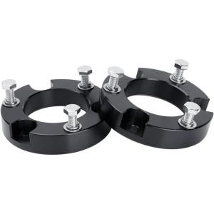 imageDynofit 2quot Front Leveling Lift Kit for Toyota Tundra ampamp Sequoia 19992006  2 Inch Suspension Strut Spacers Heavy Duty Leveling Kit for Front RaiseSet of 2pcsFront 2inch 9906 tundra