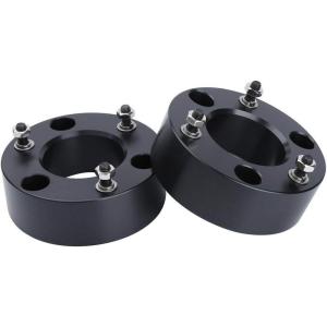 imageDynofit 2quot Leveling Lift Kits for F150 Front Chassis Leveling Kit for 20042025 Ford F150 2WD 4WD 20032018 Expedition 2 inch Forged Strut Spacer Suspension Level Kit for Shock Absorbers 2 Pcs3inch Front