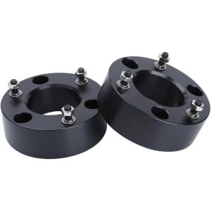 imageDynofit 2quot Leveling Lift Kits for F150 Front Chassis Leveling Kit for 20042025 Ford F150 2WD 4WD 20032018 Expedition 2 inch Forged Strut Spacer Suspension Level Kit for Shock Absorbers 2 Pcs25inch Front