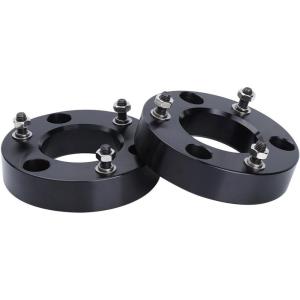 imageDynofit 3 Inch Leveling Lift Kit for Silverado 1500 Sierra 1500 2WD4WD 20072024  Heavy Duty Forged Aluminum Strut Spacers Suspension Leveling Kits Compatible with Shock Absorbers2inch front