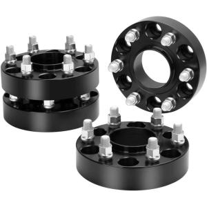 imageDynofit 6x55 Wheel Spacers 15quot Heavy Duty 6x1397 Forged HubCentric Spacers Compatible with 20192025 Ram 1500 778mm Bore with M14x15 Studs  4Piece Set