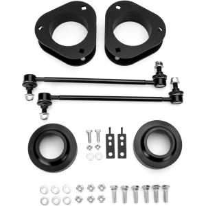 imageDynofit RAV4 2quot Front and 15quot Rear Lift kits Upgrade Sway Bar Endlinks Front Strut Spacers and Rear Coil Spring Spacers Compatible with 20062018 Toyota RAV4 New Update Full Leveling Lift Kits