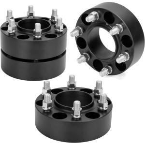 imagedynofit 2 Inch 6x135 HubCentric Wheel Spacers 4 Pcs for 20152025 Ford F150 Expedition Lincoln Navigator  M14x15 Studs 871mm Center Bore2 Inch 20152025 F150