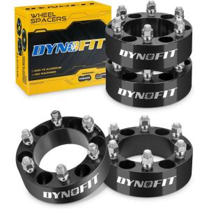 imagedynofit 6x55 to 6x55 Forged 2inch Wheel Spacers Adapters for 19992025 Silverado 1500 Sierra 1500 Yukon 20192025 Ram 1500  Set of 4 Compatible with Chevrolet GMC Cadillac Ram 6x1397 M14x15 Studs2 inch no hubcentric