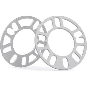 imagedynofit Universal 5mm Wheel Spacers for 4 Lug ampamp 5 Lug Wheels Fit for 4x98 4x100 4x108 4x110 4x112 4x1143 4x120 5x100 5x108 5x110 5x112 5x1143 5x115 5x118 5x120 Bolt Patterns 2Pcs1