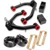 image3quot Front 2quotRear Full Lift Kit and 24quot Lift Upper Control Arms for 20072018 Silverado Sierra 1500