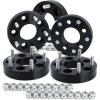 image5pcs 5x45 to 5x5 Wheel Adapters for Jeep Jk Wk Wj Xk Wheels on Tj Yj Kk Xj Mj Kj Zj dynofit 5x1143mm to 5x127mm 125quot Forged Conversion Wheel Spacers Bolts Pattern Changed Adapter