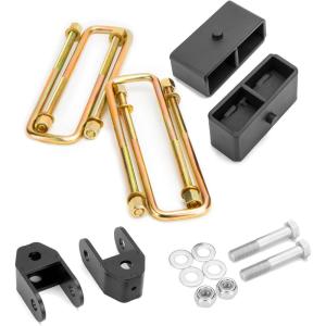 imageDynofit 3 Inch Rear Lift Blocks with Shock Extensions for Chevy GMC Silverado Sierra 1500 20072024