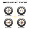 image32pcs2keys 14mmx15 Wheel Lug Nuts for 8 Lug Aftermarket Wheels Bundle