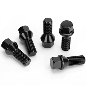 image:imageDynofit 5PCS 14x125 Lug Bolts Compatible with BMW 2Series 3Series 4Series 5Series F22 F30 F10 M3 M4 M5 M6 i3 i8 X3 X5 28mm Shank Conical Seat Wheel Bolts Replace OE36136781151