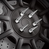 image:imageDynofit 24Pcs M14x15 Wheel Spike Lug Nuts Chrome with 10Pcs Spline Lug Nuts Socket Set