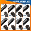 image:imageDynofit M14x15 Black Spike Lug Nuts 32Pcs with 8Pcs Lug Nuts Key Kit