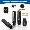 image:imageDynofit M14x15 Black Spike Lug Nuts 32Pcs with 8Pcs Lug Nuts Key Kit