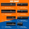 image:imageDynofit M14x15 Black Spike Lug Nuts 32Pcs with 8Pcs Lug Nuts Key Kit