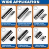 image:imageDynofit M14x15 Black Spike Lug Nuts 32Pcs with 8Pcs Lug Nuts Key Kit
