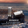 image:imageDYNOFIT 14mmx15 Wheel Lug Nuts 32x Black M14x15 Lug NutConicalCone Bulge Seat Closed End Long Extended XL Spline with 1 Socket Key Fits 8 Lug Aftermarket Wheels Pack of 2Silver