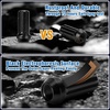 image:imageDYNOFIT 14mmx15 Wheel Lug Nuts 32x Black M14x15 Lug NutConicalCone Bulge Seat Closed End Long Extended XL Spline with 1 Socket Key Fits 8 Lug Aftermarket Wheels Pack of 2Black