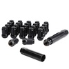 image:imagedynofit 202keys 1220 Aftermarket Wheel Lug Nuts Black ChromeBundle
